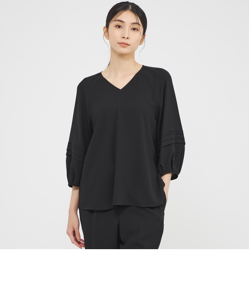 【ウォッシャブル】ライトジョーゼット　ブラウス