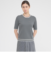 【ウォッシャブル】アセテートストレッチ　プルオーバー