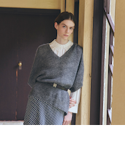 シークインモヘヤ　プルオーバー