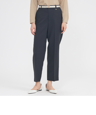 【ウォッシャブル/防しわ性】エアリーツイル　パンツ