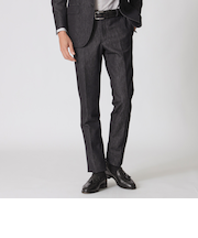 【STUART'S TRAVELER】プレーティングラッセルトラウザーズ