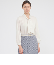 【ウォッシャブル/接触冷感】ウーヴンジャージー　プルオーバー