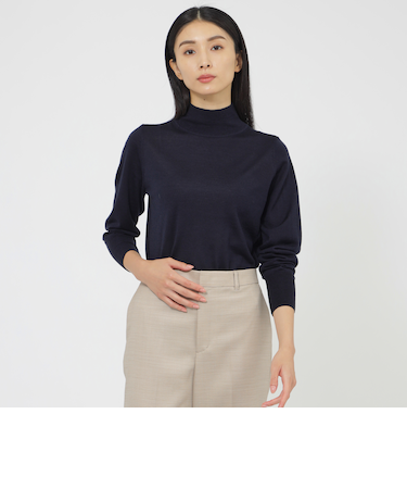 【WEB・一部店舗限定】ウォッシャブルウール　プルオーバー