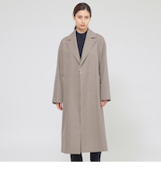 トラッドチェック　コート