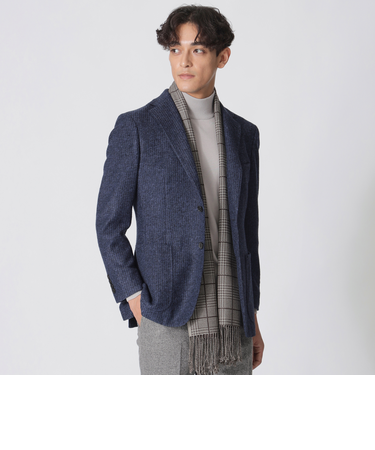 ブークレー千鳥ジャージージャケット