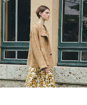 【eclat掲載】ソフトミックスツイード　コート