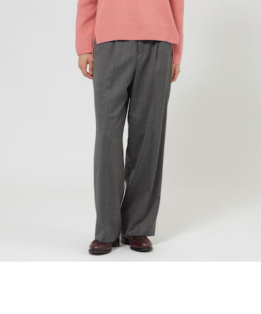 【WEB・一部店舗限定】ミルドストレッチヘリンボーン　パンツ