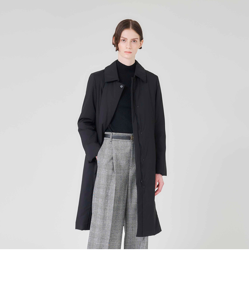 【BLACK OF BLACKs/はっ水】ソフトタフタ　コート