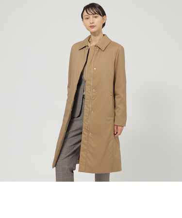 【BLACK OF BLACKs/はっ水】ソフトタフタ　コート