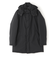 【はっ水/透湿性/防風】【BLACK OF BLACKs】スタンドカラーダウンコート
