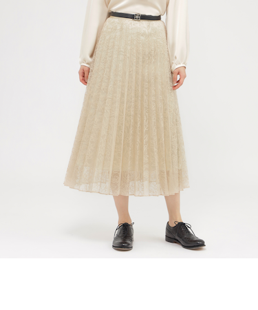 【ウォッシャブル】オーガンジーフロッキー　スカート