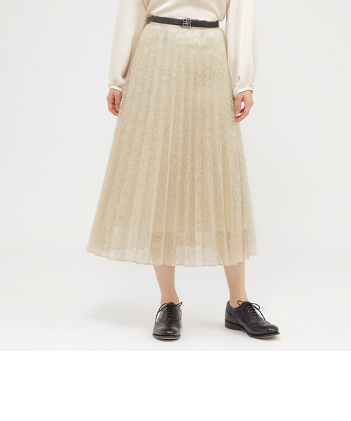 【ウォッシャブル】オーガンジーフロッキー　スカート