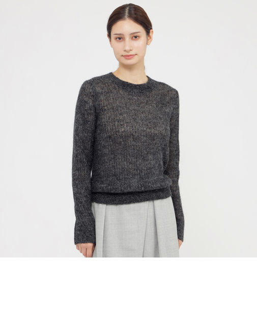 【WEB・一部店舗限定】シャギーモヘヤ　プルオーバー