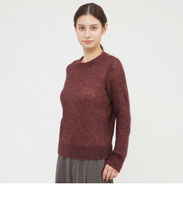 【WEB・一部店舗限定】シャギーモヘヤ　プルオーバー