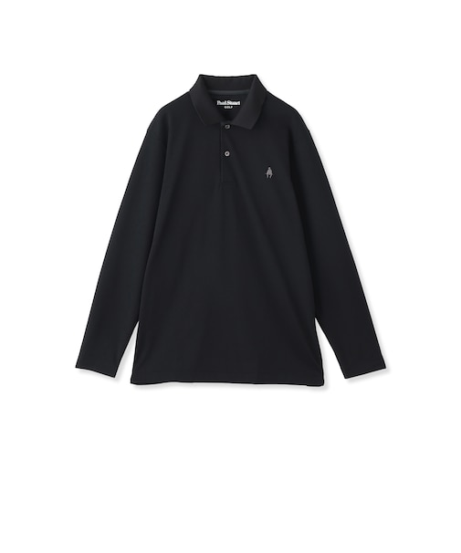 【GOLF】アイコニックロゴジャカードロングスリーブゴルフポロ