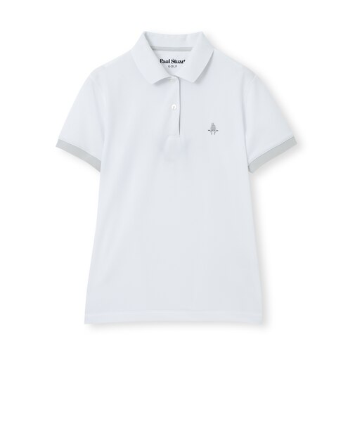 【GOLF】アイコニックロゴジャカードゴルフポロ