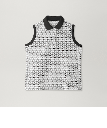 【GOLF】ヨットプリント柄　ノースリーブカットソー