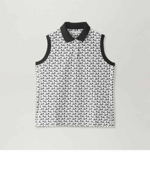 【GOLF】ヨットプリント柄　ノースリーブカットソー