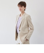 【ファーストシリーズ/Nikkei magazine掲載】ウールシルクヘリンボーン　ジャケット
