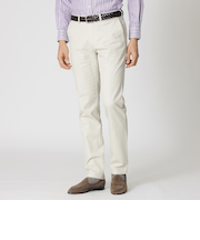 ガーメントウォッシュカルゼストレッチ/チノパンツ（カジュアルパンツ）