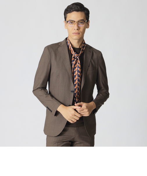 【Nikkei magazine掲載】【STUART'S　TRAVELER】シャリックヘアラインジャケット