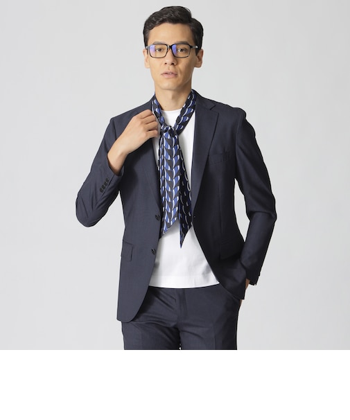 【Nikkei magazine掲載】【STUART'S　TRAVELER】シャリックヘアラインジャケット