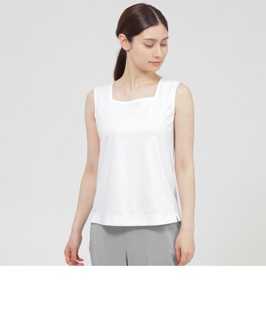 【OUR WACOAL×Paul Stuart】【ウォッシャブル】カップイン ドレスタンクトップ