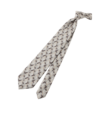 【COLLECTION LINE】ネクタイ/ジオメトリック柄