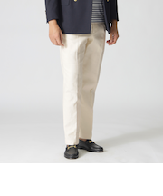 綿麻プリペラクロス　カジュアルパンツ