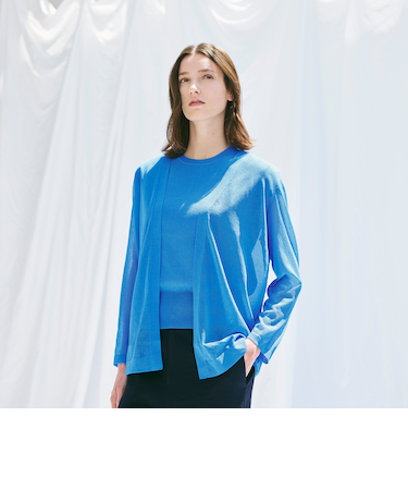 【WEB・一部店舗限定】エアリーファインニット　カーディガン