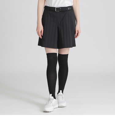 【GOLF】シャドウストライプゴルフキュロットスカート