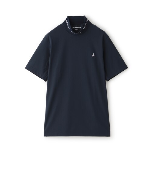 【GOLF Men's/吸水速乾/UVカット】半袖モックネックTシャツ(GOLF)