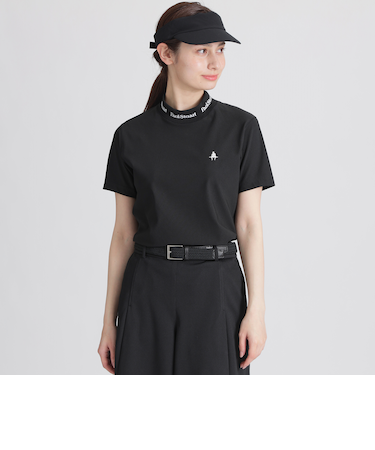 【GOLF】半袖モックネックＴシャツ