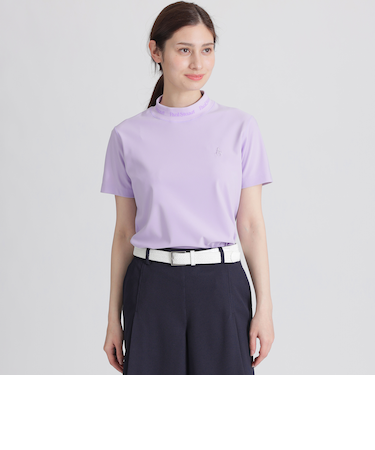 【GOLF】半袖モックネックＴシャツ