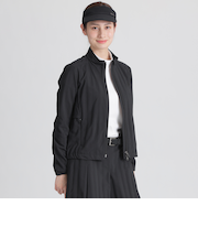 【GOLF】シャドウストライプ　フルジップブルゾン