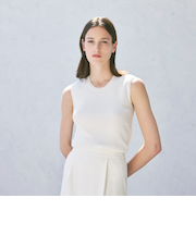 【ウォッシャブル】エアリーファインニット　プルオーバー