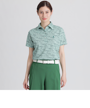 【GOLF】ヨットプリントポロシャツ