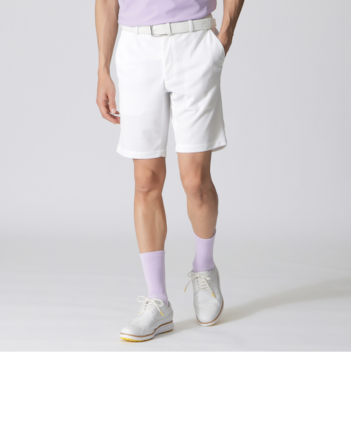 【吸水速乾/UVカット】メッシュジャージーゴルフショートパンツ（GOLF）