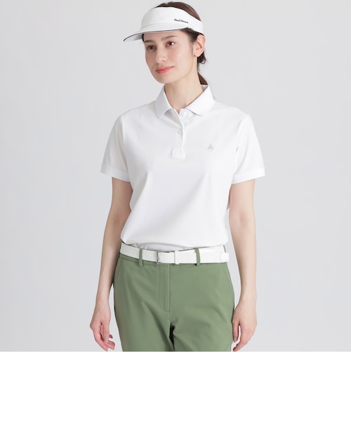 GOLF】襟裏ロゴジャカードカラーポロシャツ｜ポール・スチュアートの