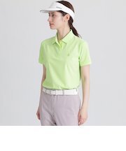 【GOLF】襟裏ロゴジャカードカラーポロシャツ