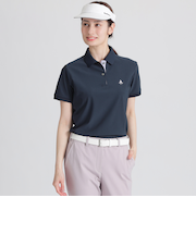 【GOLF】襟裏ロゴジャカードカラーポロシャツ