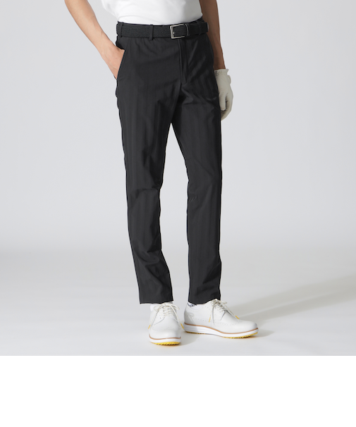 【GOLF】シャドウストライプ　ゴルフパンツ