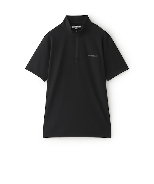 JeanPaul Gaultier ハーフジップ 半袖Tシャツ GOLF Men's/吸水速乾/UVカット】メッシュハーフジップ半袖Tシャツ