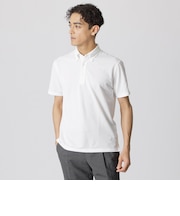 【クールビズ/防シワ/吸水速乾】パリネ鹿の子ポロシャツ