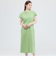 【ウォッシャブル】ファインスムース　ワンピース