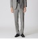 【Nikkei magazin掲載】【STUART'S　TRAVELER/Adjustable Fit/防シワ/消臭テープ】フロータブルシアートラウザーズ