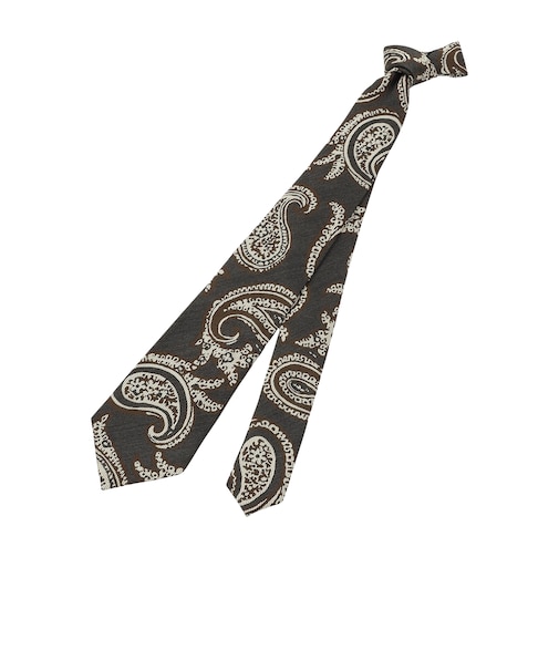 【Nikkei magazine掲載】ネクタイ/ペイズリー柄