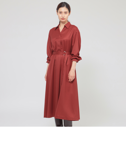 【ウォッシャブル】ブロックチェック　ワンピース