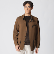 【数量限定】「COLLECTION LINE」ミラノリブニットチョアジャケット