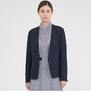 【ウォッシャブル】トリアセジョーゼット　ジャケット